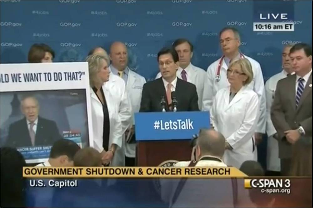 eric cantor with gop doctors caucus