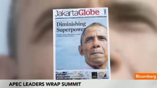 President Obama on front page of Jakarta Globe newspaper