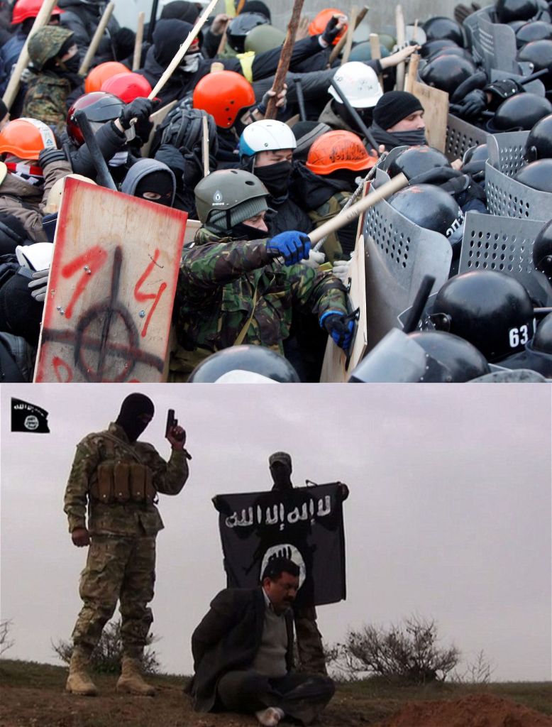 urkraine right wing extremists and isis