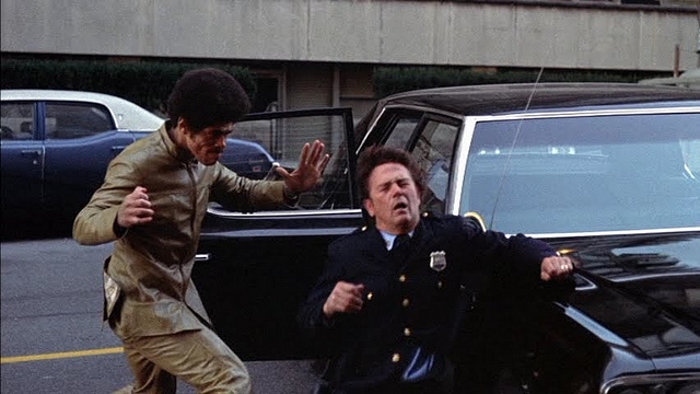 jim kelly in 'three the hard way' movie