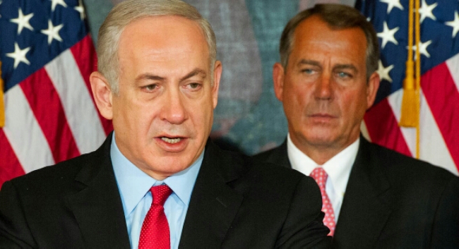 israel prime minister netanyahu and us speaker boehner
