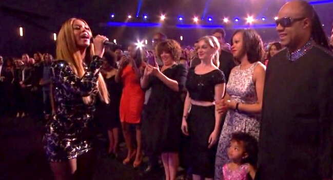 beyonce stevie wonder tribute performance