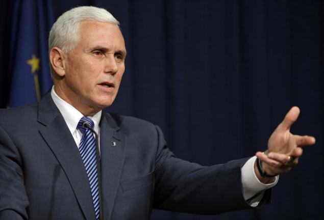 indiana governor mike spence defends The Religious Freedom and Restoration Act which discriminates against gays