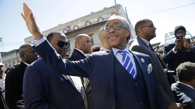rev al sharpton at selma 50