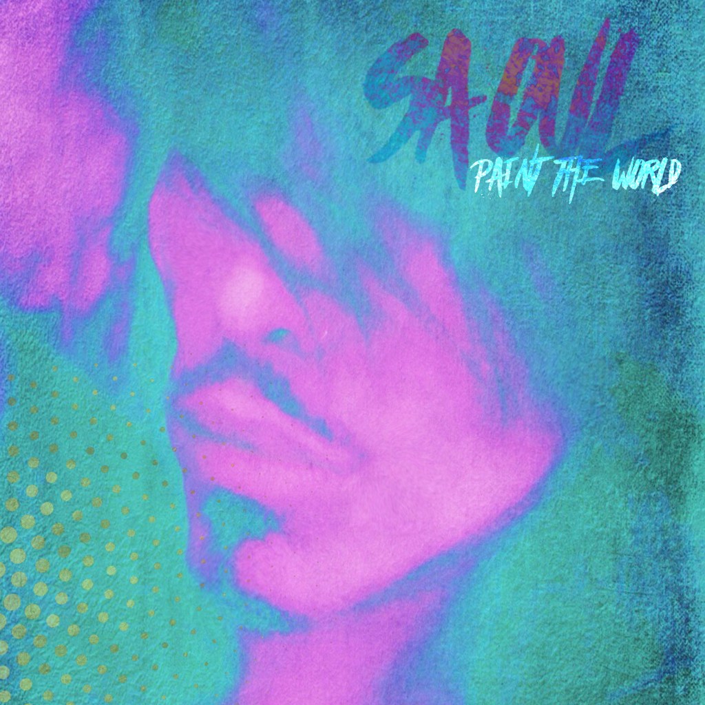 Saoul "Paint the World" album cover for music review